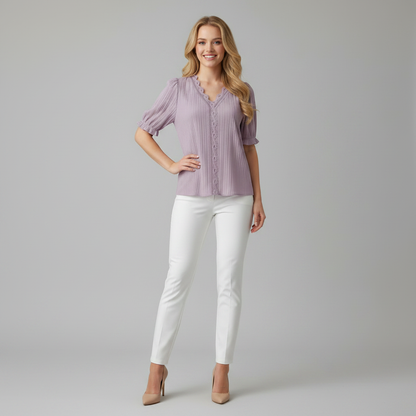 Astrid | Elegante Sommerbluse für Damen