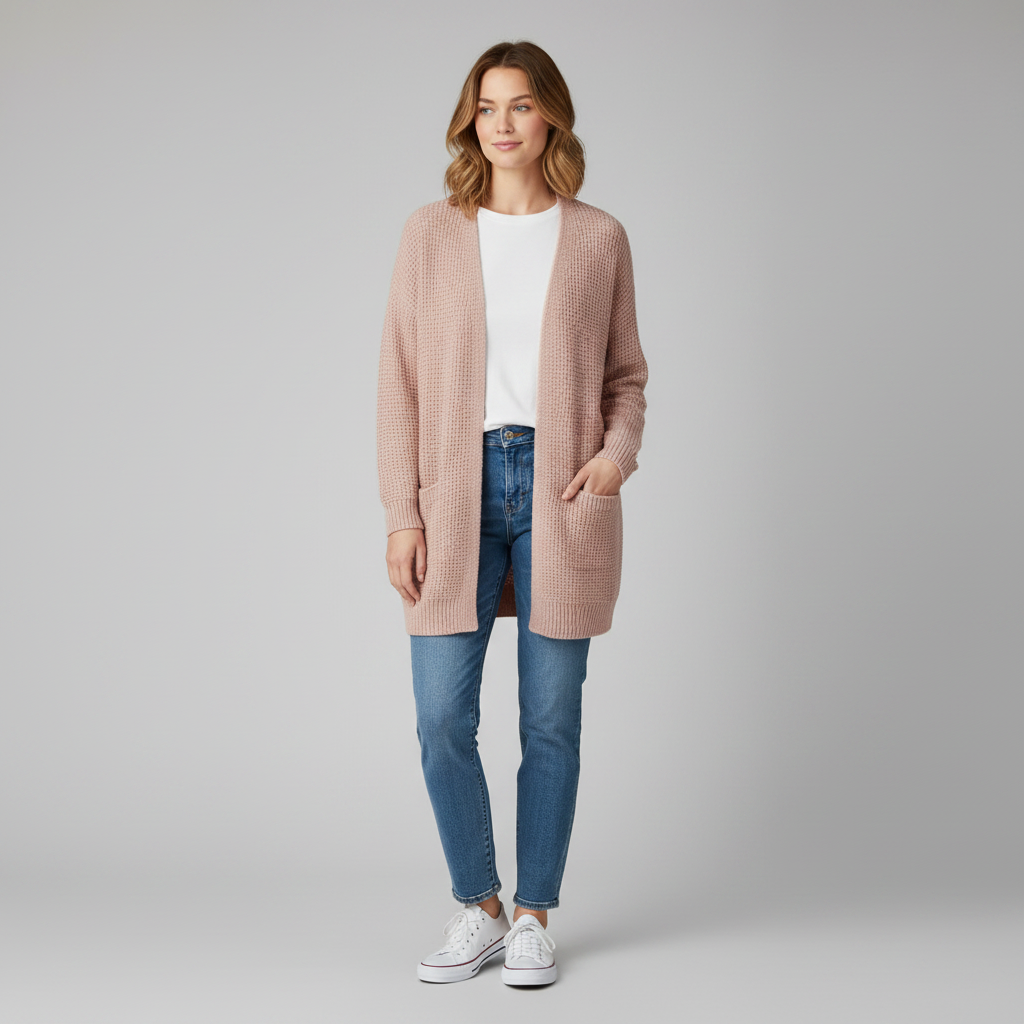 Eleganter Damen Cardigan | Vielseitige Strickjacke für jede Saison