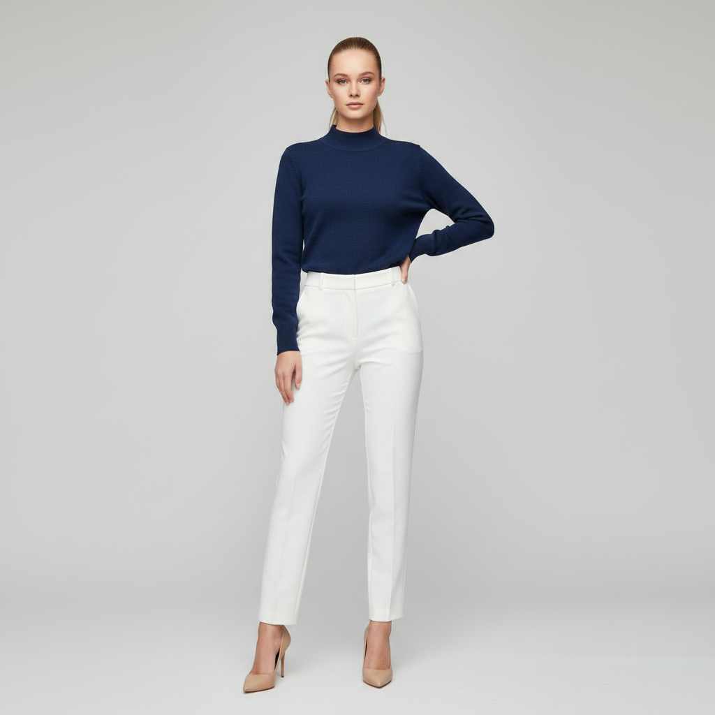 Eleganter Damenpullover | Langarm Stilvoller Komfort
