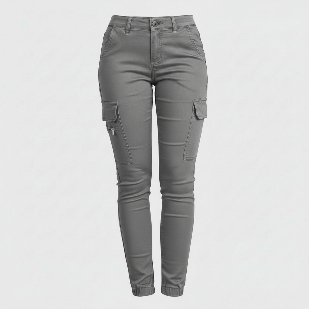 Moderne Cargo-Hose Damen | Urbaner Stil Stoffhose