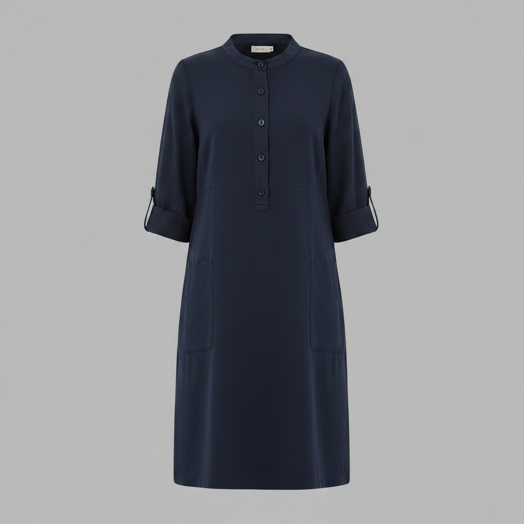 Tina | Damen Sommerkleid Modernes Freizeitkleid aus Baumwolle