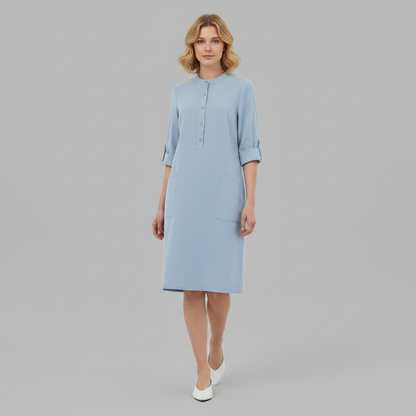 Tina | Damen Sommerkleid Modernes Freizeitkleid aus Baumwolle